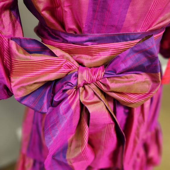 Rare Vintage YSL Rive Gauche 3 piece silk outfit - Picture 8 of 10